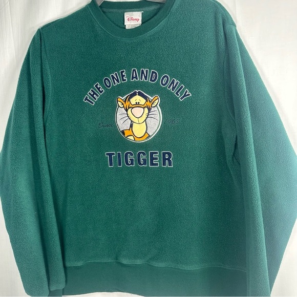 Disney store merchandise Tigger fleece sweatshirt vintage 90’s Winnie the Pooh - Picture 10 of 12